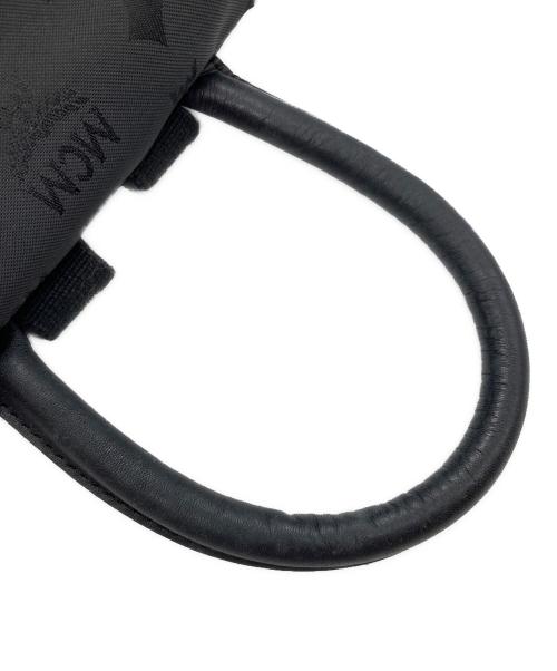 MCM（エムシーエム）MCM (エムシーエム) オールド総柄リュック　D0157 ブラックの古着・服飾アイテム