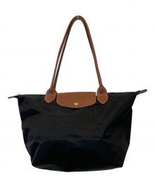 LONGCHAMP（ロンシャン）の古着「オリジナル M ショルダーバッグ　L2605089001」｜ブラック