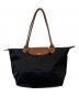 LONGCHAMP（ロンシャン）の古着「オリジナル M ショルダーバッグ　L2605089001」｜ブラック