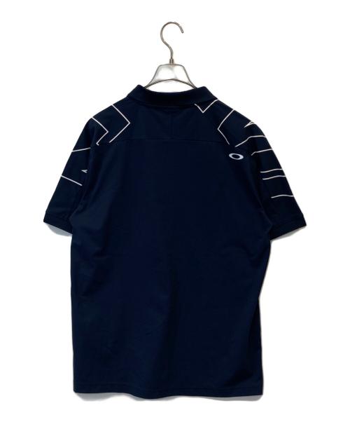 OAKLEY（オークリー）OAKLEY (オークリー) ポロシャツ ネイビー サイズ:XLの古着・服飾アイテム