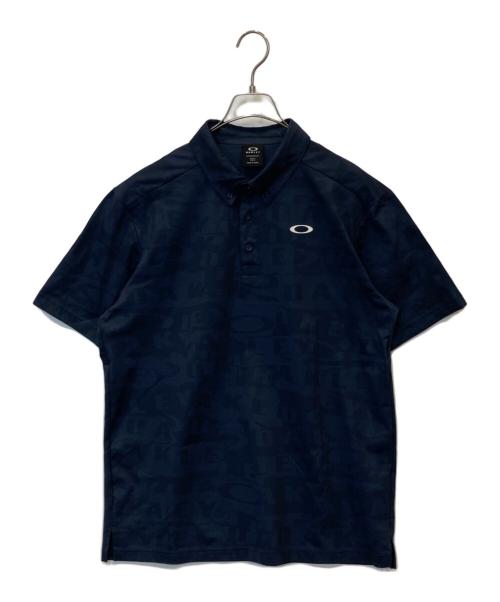 OAKLEY（オークリー）OAKLEY (オークリー) ポロシャツ ネイビー サイズ:XLの古着・服飾アイテム