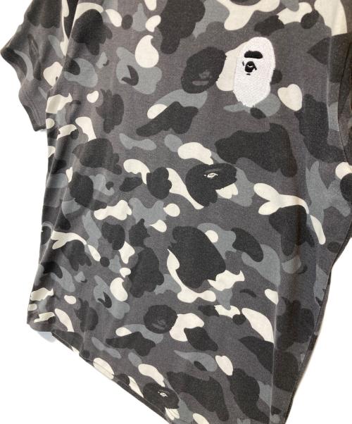 A BATHING APE（アベイシングエイプ）A BATHING APE (アベイシングエイプ) City Camo Large Ape Head Tee シティ カモ ラージ エイプ ヘッド ティー 001CSK301003M グレー サイズ:Lの古着・服飾アイテム