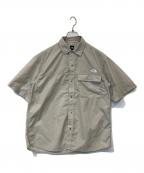 THE NORTH FACEザ ノース フェイス）の古着「ショートスリーブヌプシシャツ NR22650」｜ベージュ