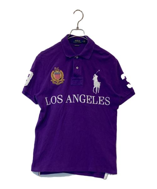 POLO RALPH LAUREN（ポロ・ラルフローレン）POLO RALPH LAUREN (ポロ・ラルフローレン) ポロシャツ パープル サイズ:Mの古着・服飾アイテム