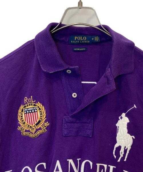 POLO RALPH LAUREN（ポロ・ラルフローレン）POLO RALPH LAUREN (ポロ・ラルフローレン) ポロシャツ パープル サイズ:Mの古着・服飾アイテム