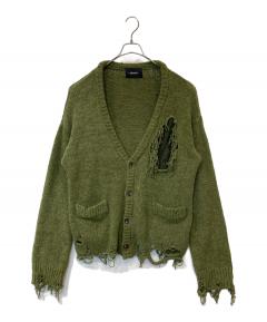 h*5様 SOL soonerorlater Shaggy Knit カーディガ 中古・古着通販】SOL soonerorlater (ソル スーナーオアレイター