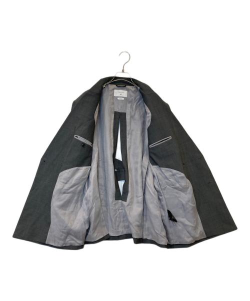 TOGA ARCHIVES（トーガアーカイブス）TOGA ARCHIVES (トーガアーカイブス) H&M (エイチアンドエム) ビジュー装飾テーラードジャケット グレー サイズ:Sの古着・服飾アイテム