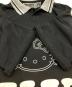 中古・古着 open yy (オープンワイワイ) HELLO KITTY X YY COLLARED T-SHIRT ハローキティ × ワイワイ カラード ティーシャツ ブラック サイズ:S/M：5000円