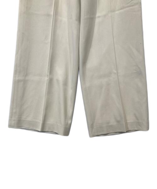 Plage（プラージュ）Plage (プラージュ) ツイル ハイウエストパンツ 23030922105030 アイボリー サイズ:34の古着・服飾アイテム