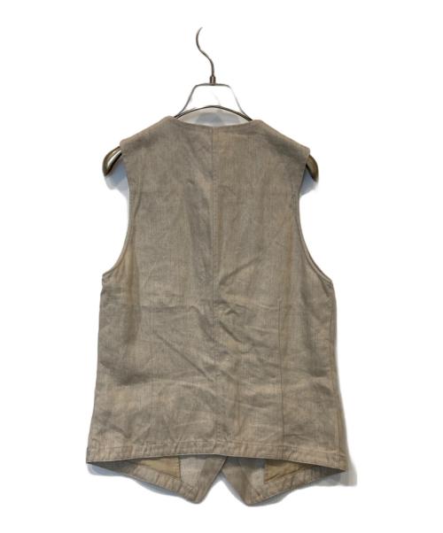 MUSE de Deuxieme Classe（ミューズ ドゥーズィエム クラス）MUSE de Deuxieme Classe (ミューズ ドゥーズィエム クラス) LINEN CHINO ベスト 22010500413010 ベージュ サイズ:FREEの古着・服飾アイテム