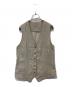 MUSE de Deuxieme Classe（ミューズ ドゥーズィエム クラス）の古着「LINEN CHINO ベスト 22010500413010」｜ベージュ