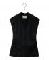 TODAYFUL（トゥデイフル）の古着「Satin Over Vest サテン オーバー ベスト」｜ブラック