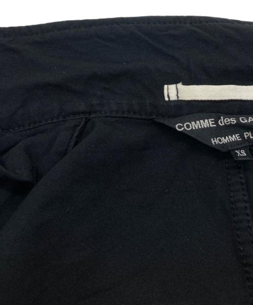 COMME des GARCONS HOMME PLUS（コムデギャルソンオムプリュス）COMME des GARCONS HOMME PLUS (コムデギャルソンオムプリュス) ポリ縮絨テーラードジャケット　PG-J088 ブラック サイズ:XSの古着・服飾アイテム