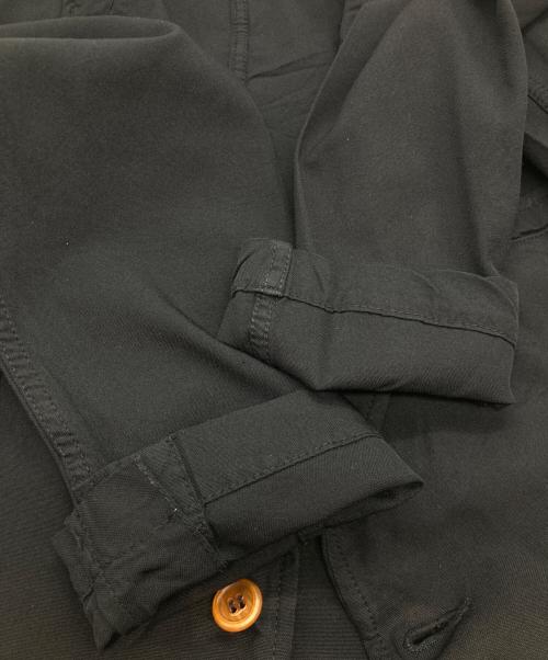 COMME des GARCONS HOMME PLUS（コムデギャルソンオムプリュス）COMME des GARCONS HOMME PLUS (コムデギャルソンオムプリュス) ポリ縮絨テーラードジャケット　PG-J088 ブラック サイズ:XSの古着・服飾アイテム