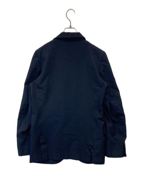 COMME des GARCONS HOMME DEUX（コムデギャルソン オム ドゥ）COMME des GARCONS HOMME DEUX (コムデギャルソン オム ドゥ) ポリ縮絨テーラードジャケット ネイビー サイズ:XSの古着・服飾アイテム