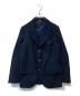 COMME des GARCONS HOMME DEUX（コムデギャルソン オム ドゥ）の古着「ポリ縮絨テーラードジャケット」｜ネイビー