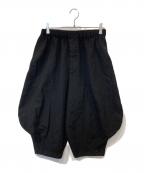 BLACK COMME des GARCONSブラックコムデギャルソン）の古着「サルエルパンツ　1R-P018」｜ブラック