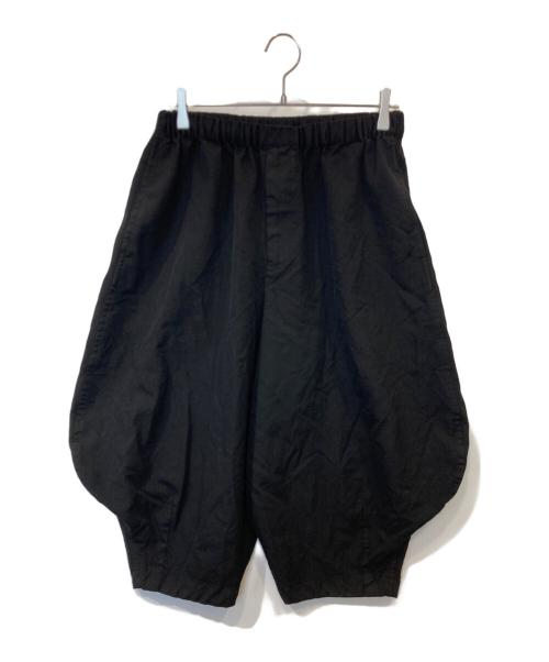BLACK COMME des GARCONS（ブラックコムデギャルソン）BLACK COMME des GARCONS (ブラックコムデギャルソン) サルエルパンツ　1R-P018 ブラック サイズ:Sの古着・服飾アイテム