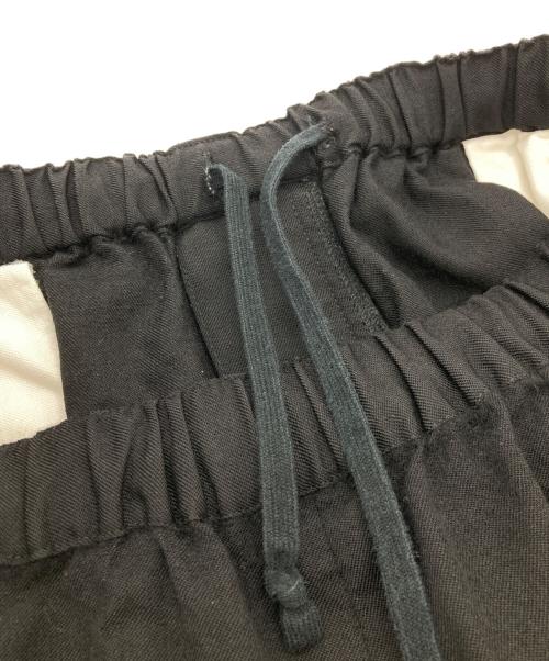 BLACK COMME des GARCONS（ブラックコムデギャルソン）BLACK COMME des GARCONS (ブラックコムデギャルソン) サルエルパンツ　1R-P018 ブラック サイズ:Sの古着・服飾アイテム