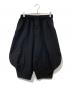 BLACK COMME des GARCONS（ブラックコムデギャルソン）の古着「サルエルパンツ　1R-P018」｜ブラック