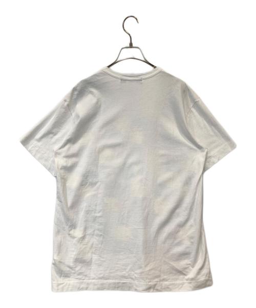COMME des GARCONS HOMME DEUX（コムデギャルソン オム ドゥ）COMME des GARCONS HOMME DEUX (コムデギャルソン オム ドゥ) 24SS パズルプリントTシャツ DM-T018 ホワイト サイズ:Sの古着・服飾アイテム