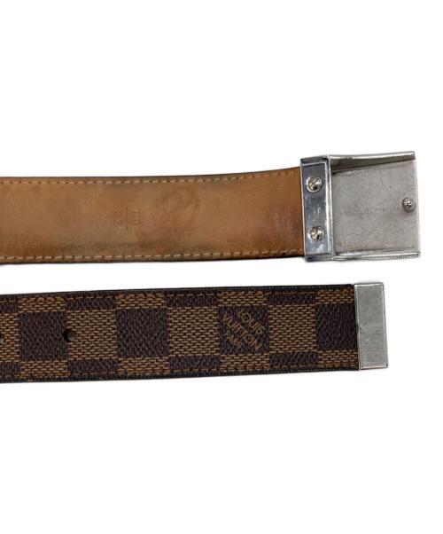 LOUIS VUITTON（ルイ ヴィトン）LOUIS VUITTON (ルイ ヴィトン) サンチュール・キャレ ダミエレザーベルト　M6803の古着・服飾アイテム