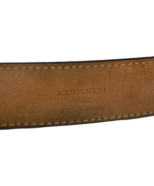 LOUIS VUITTON（ルイ ヴィトン）LOUIS VUITTON (ルイ ヴィトン) サンチュール・キャレ ダミエレザーベルト　M6803の古着・服飾アイテム