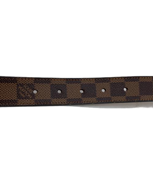LOUIS VUITTON（ルイ ヴィトン）LOUIS VUITTON (ルイ ヴィトン) サンチュール・キャレ ダミエレザーベルト　M6803の古着・服飾アイテム
