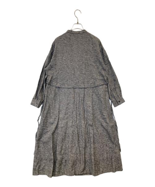 MOTHERHOUSE（マザーハウス）MOTHERHOUSE (マザーハウス) コットンシャツワンピース グレー サイズ:Mの古着・服飾アイテム