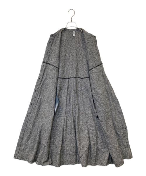 MOTHERHOUSE（マザーハウス）MOTHERHOUSE (マザーハウス) コットンシャツワンピース グレー サイズ:Mの古着・服飾アイテム