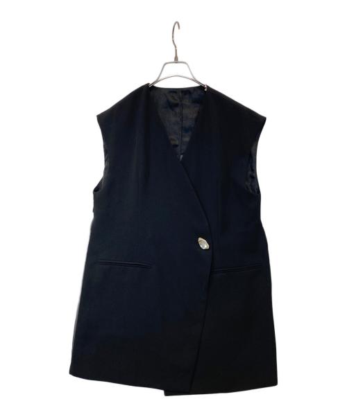 ANDRESD（アンドレスド）ANDRESD (アンドレスド) back sheer gilet set up dress バック シアー ジレ セットアップ ドレス 2383-50104 ブラック サイズ:S 未使用品の古着・服飾アイテム