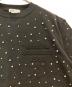 中古・古着 DOUBLE STANDARD CLOTHING (ダブルスタンダードクロージング) 天竺 パールレースTシャツ 0508-230-261 ブラック サイズ:F 未使用品：8000円