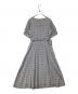 HER LIP TO (ハーリップトゥ) Classic Tweed Belted Dress 1222305051 ブルー サイズ:S：7000円
