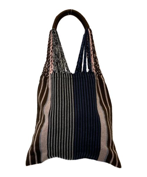 MARNI（マルニ）MARNI (マルニ) フラワーカフェハンモックバッグ ブラウンの古着・服飾アイテム