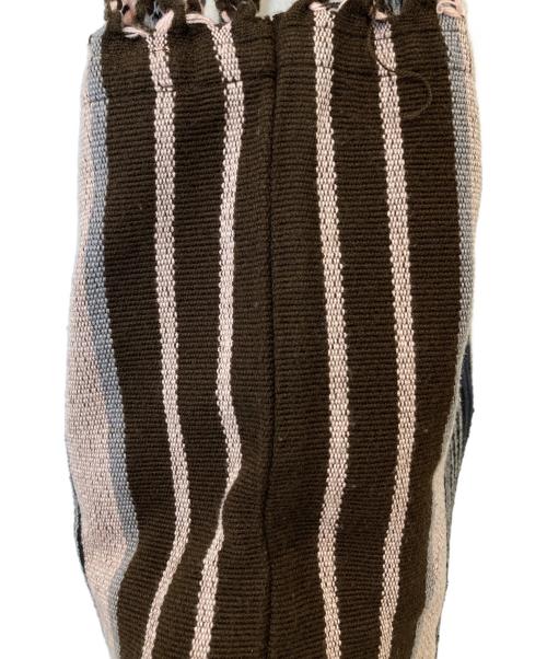 MARNI（マルニ）MARNI (マルニ) フラワーカフェハンモックバッグ ブラウンの古着・服飾アイテム