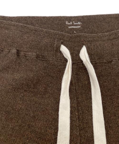 PAUL SMITH（ポールスミス）Paul Smith (ポールスミス) パイル地ハーフパンツ ブラウン サイズ:Lの古着・服飾アイテム