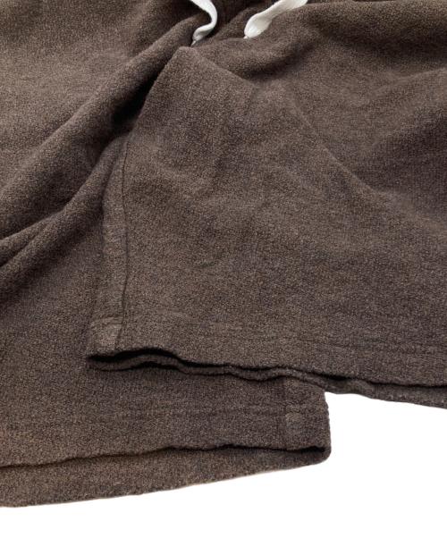 PAUL SMITH（ポールスミス）Paul Smith (ポールスミス) パイル地ハーフパンツ ブラウン サイズ:Lの古着・服飾アイテム
