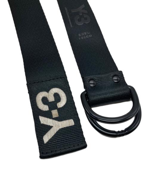 Y-3（ワイスリー）Y-3 (ワイスリー) Logo Belt ブラックの古着・服飾アイテム