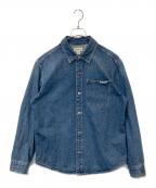 Calvin Klein Jeansカルバンクラインジーンズ）の古着「ロングスリーブ デニムシャツ」｜インディゴ