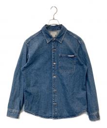 Calvin Klein Jeans（カルバンクラインジーンズ）の古着「ロングスリーブ デニムシャツ」｜インディゴ