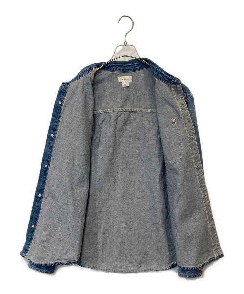 Calvin Klein Jeans（カルバンクラインジーンズ）Calvin Klein Jeans (カルバンクラインジーンズ) ロングスリーブ デニムシャツ インディゴ サイズ:Sの古着・服飾アイテム