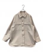BALLSEYボールジィ）の古着「トリプルツイルクロス CPOシャツ」｜ベージュ