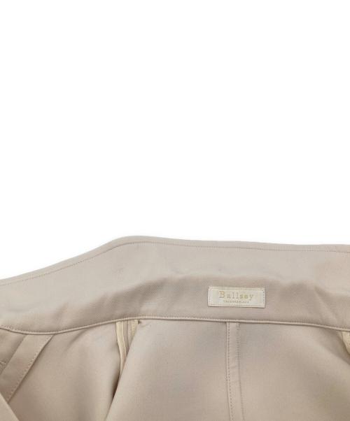 BALLSEY（ボールジィ）BALLSEY (ボールジィ) トリプルツイルクロス CPOシャツ ベージュ サイズ:36の古着・服飾アイテム