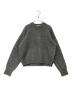 E by eclat（イーバイエクラ）の古着「アルパカ混ほんのりラメニット E24AW03」｜グレー