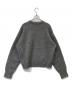 E by eclat (イーバイエクラ) アルパカ混ほんのりラメニット E24AW03 グレー サイズ:38 未使用品：7000円