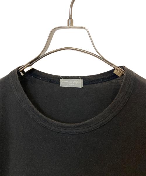 COMME des GARCONS HOMME（コムデギャルソン オム）COMME des GARCONS HOMME (コムデギャルソン オム) back logo print T-shirt バックロゴプリントTシャツ HT-020250 田中オム ブラック サイズ:表記がないため不明の古着・服飾アイテム