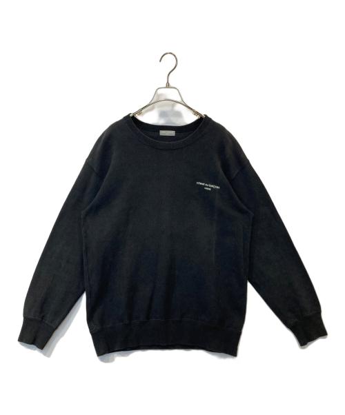 COMME des GARCONS HOMME（コムデギャルソン オム）COMME des GARCONS HOMME old logo long sleeve cutsaw オールド ロゴ ロングスリーブ カットソー HT-110010 1990SS 田中オム ブラック サイズ:表記がないため不明の古着・服飾アイテム