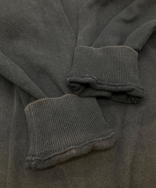 COMME des GARCONS HOMME（コムデギャルソン オム）COMME des GARCONS HOMME old logo long sleeve cutsaw オールド ロゴ ロングスリーブ カットソー HT-110010 1990SS 田中オム ブラック サイズ:表記がないため不明の古着・服飾アイテム