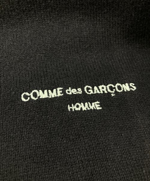 COMME des GARCONS HOMME（コムデギャルソン オム）COMME des GARCONS HOMME old logo long sleeve cutsaw オールド ロゴ ロングスリーブ カットソー HT-110010 1990SS 田中オム ブラック サイズ:表記がないため不明の古着・服飾アイテム