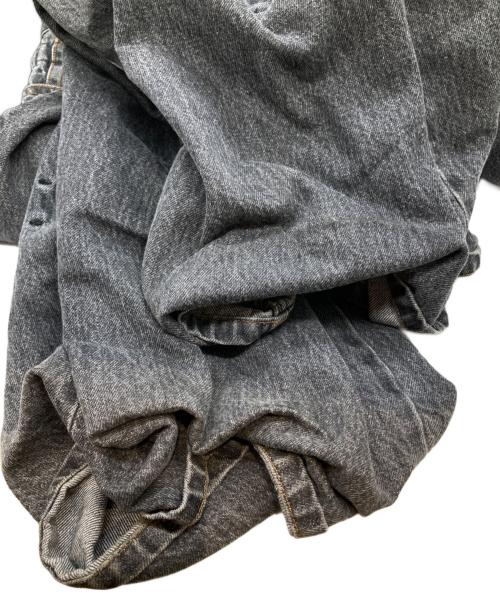FACETASM（ファセッタズム）FACETASM (ファセッタズム) SUPER BIG DENIM PANTS　CSW-PT-U03 ブラック サイズ:-の古着・服飾アイテム